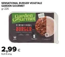 Tigre Amico Garden Gourmet Sensational Burger Vegetale offerta