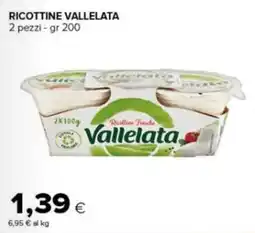 Tigre Amico Ricottine fresche Vallelata offerta