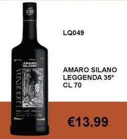Italy Cash and Carry Amaro Silano Leggenda offerta