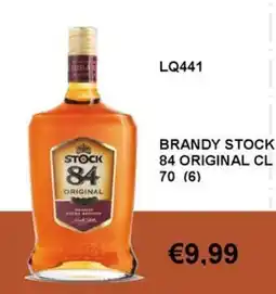 Italy Cash and Carry Brandy Stock 84 Original offerta