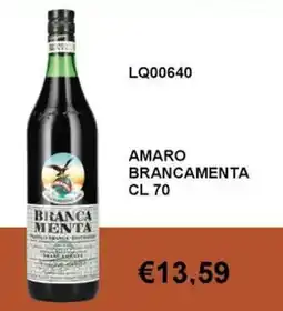 Italy Cash and Carry Amaro Brancamenta offerta