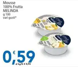 Sidis Mousse 100% Frutta Melinda offerta