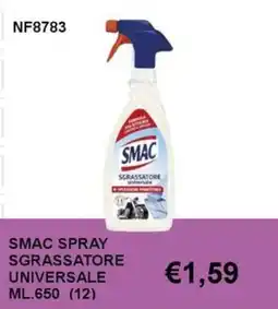 Italy Cash and Carry Smac spray sgrassatore universale offerta