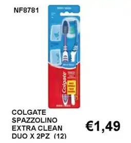 Italy Cash and Carry Colgate spazzolino extra clean duo offerta