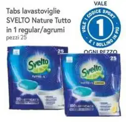 Famila Superstore Tabs lavastoviglie Svelto Nature Tutto offerta