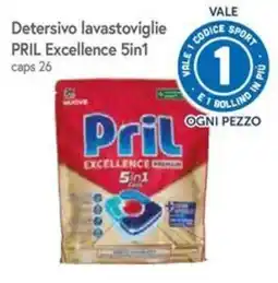 Famila Superstore Detersivo lavastoviglie PRIL Excellence 5in1 offerta