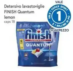 Famila Superstore Detersivo lavastoviglie Finish Quantum lemon offerta