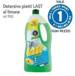Famila Superstore Detersivo piatti LAST al limone offerta
