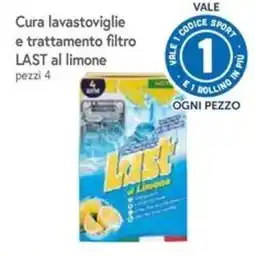 Famila Superstore Cura lavastoviglie e trattamento filtro LAST al limone offerta
