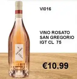 Italy Cash and Carry Vino rosato San Gregorio offerta