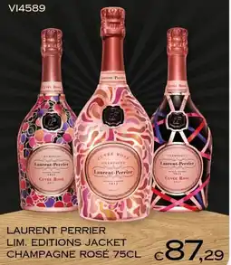 Italy Cash and Carry Laurent Perrier Lim. Editions Jacket Champagne Rosé offerta