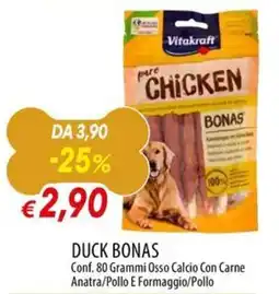 Galassia Vitakraft DUCK BONAS offerta