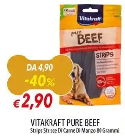Galassia Vitakraft Pure Beef Strips offerta