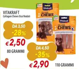 Galassia Vitakraft Collagen Chews Ossi Nodati offerta