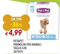Galassia Pet&Pet Pannolini per animali offerta