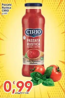 Sidis Passata Rustica Cirio offerta