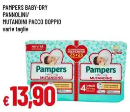 Galassia superstore Pampers mutandino offerta