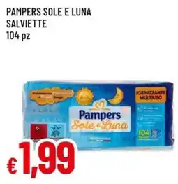 Galassia superstore Pampers salviette sole e luna offerta