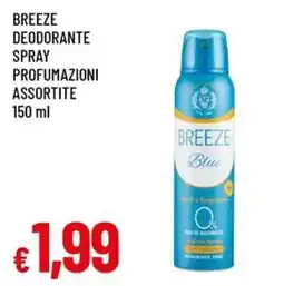 Galassia superstore Breeze deodorante spray offerta