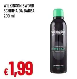 Galassia superstore Wilkinson Sword schiuma da barba offerta