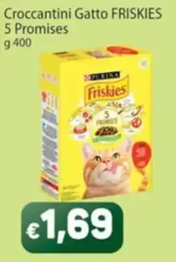 Sidis Crocantini Gatto Friskies 5 Promises offerta