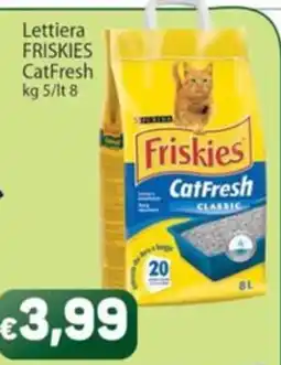 Sidis Lettiera Friskies CatFresh Classic offerta