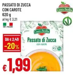 Galassia superstore Passato di Zucca con Carote Cuor di Scelta offerta
