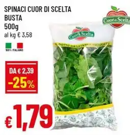 Galassia superstore Spinaci cuor di scelta offerta