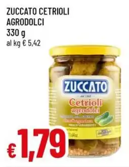 Galassia superstore Zuccato Cetrioli Agrodolci offerta