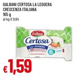 Galassia superstore Galbani Certosa la leggera offerta