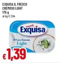 Galassia superstore Exquisa Il Fresco Cremoso Light offerta