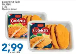 Sidis Cotolette di Pollo MARTINI offerta
