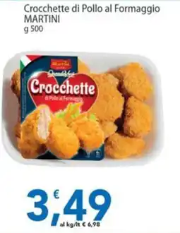 Sidis Crocchette di Pollo al Formaggio MARTINI offerta