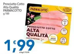 Sidis Prosciutto Cotto Alta Qualità Parmacotto offerta