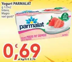 Sidis Yogurt Parmalat offerta