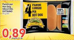 Sidis Panini per Hot Dog Valle del Dittaino offerta