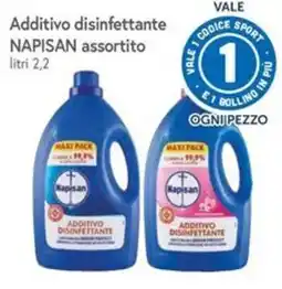 Famila Superstore Additivo disinfettante Napisan offerta