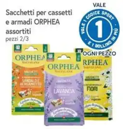 Famila Superstore Sacchetti per cassetti e armadi ORPHEA offerta