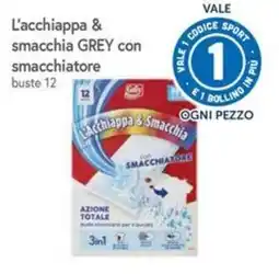 Famila Superstore L'acchiappa & smacchia GREY con smacchiatore offerta