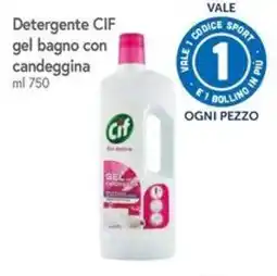 Famila Superstore Detergente CIF gel bagno con candeggina offerta
