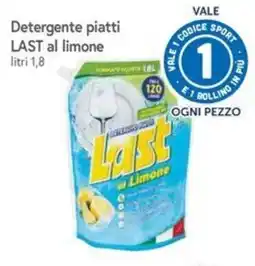 Famila Superstore Detergente piatti LAST al limone offerta