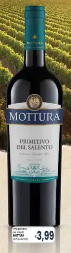 Famila Superstore Vino primitivo del salento Mottura offerta