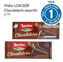 Famila Superstore Wafer LOACKER Chocolaterie assortiti offerta