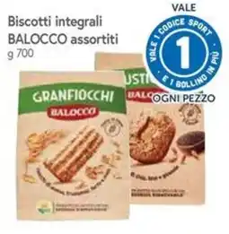 Famila Superstore Biscotti integrali BALOCCO assortiti offerta
