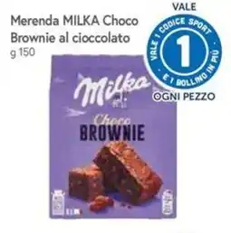 Famila Superstore Merenda MILKA Choco Brownie al cioccolato offerta
