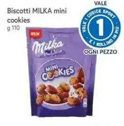 Famila Superstore Biscotti MILKA mini cookies offerta