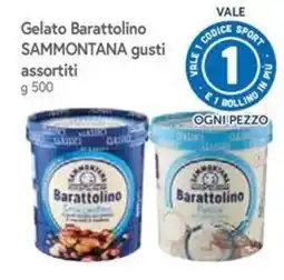 Famila Superstore Gelato Barattolino Sammontana gusti assortiti offerta