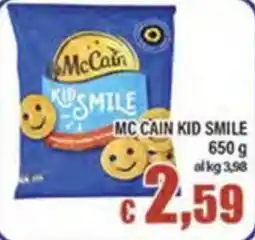 Top Supermercati Mc Cain Kid Smile offerta