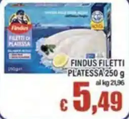 Top Supermercati Findus filetti di platessa offerta