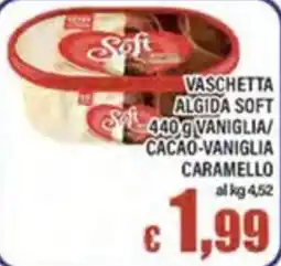 Top Supermercati Vaschetta algida soft offerta